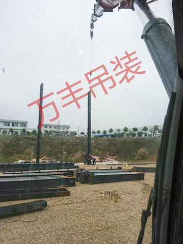 钢架结构厂房吊装1